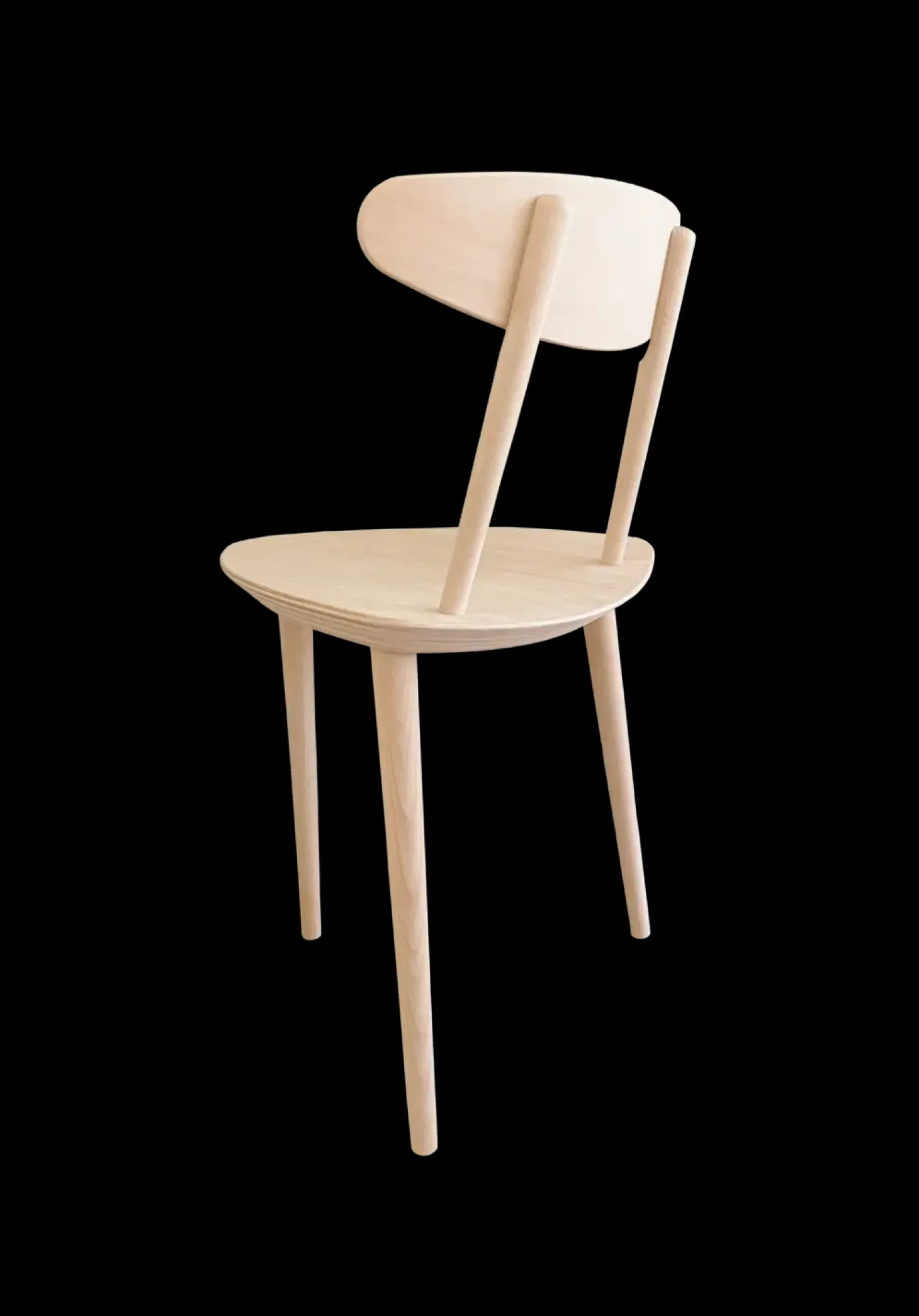 Noeje - J107 stol, Natur