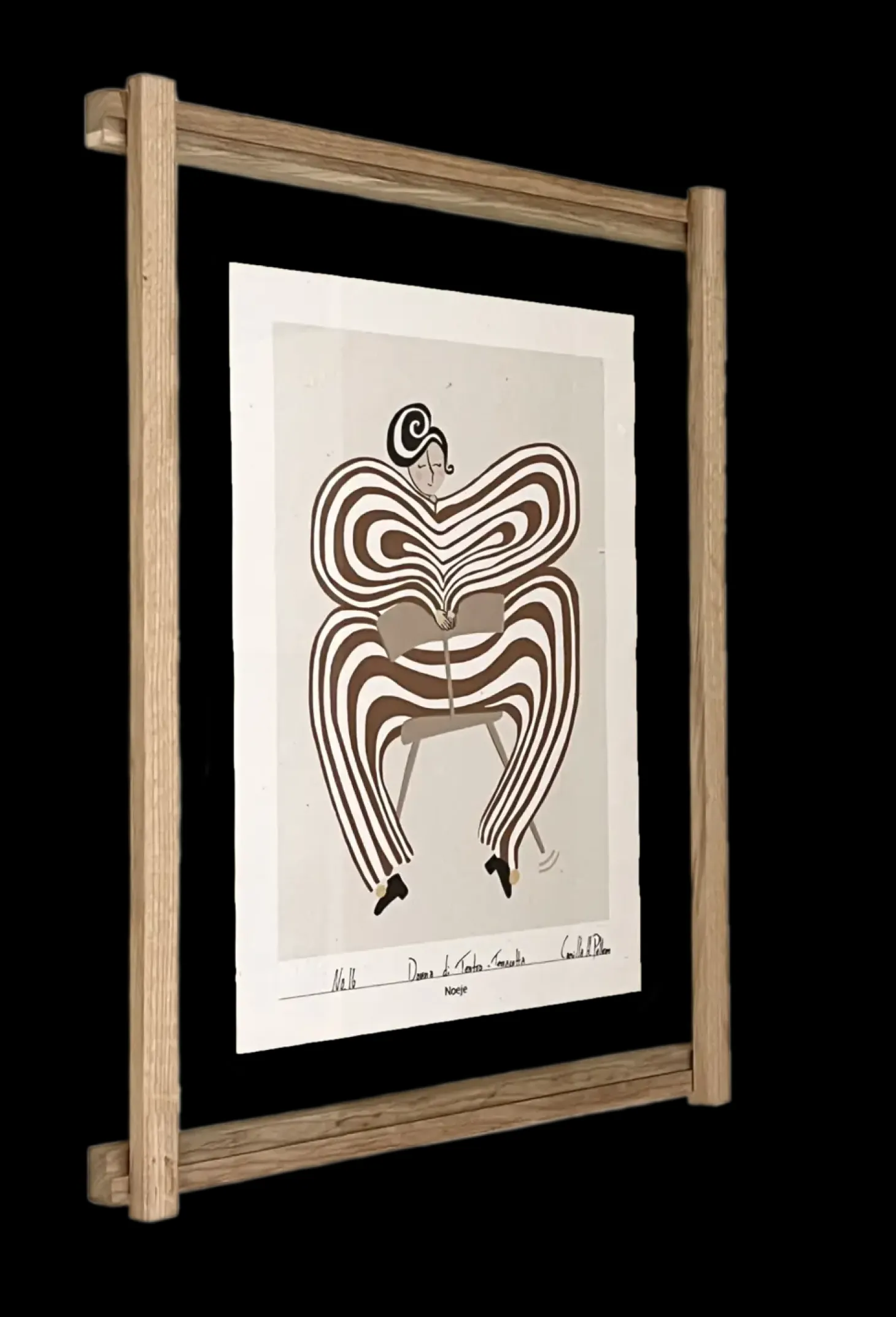 Noeje - Ramme - VERK, nr. 01 - 40x50 cm