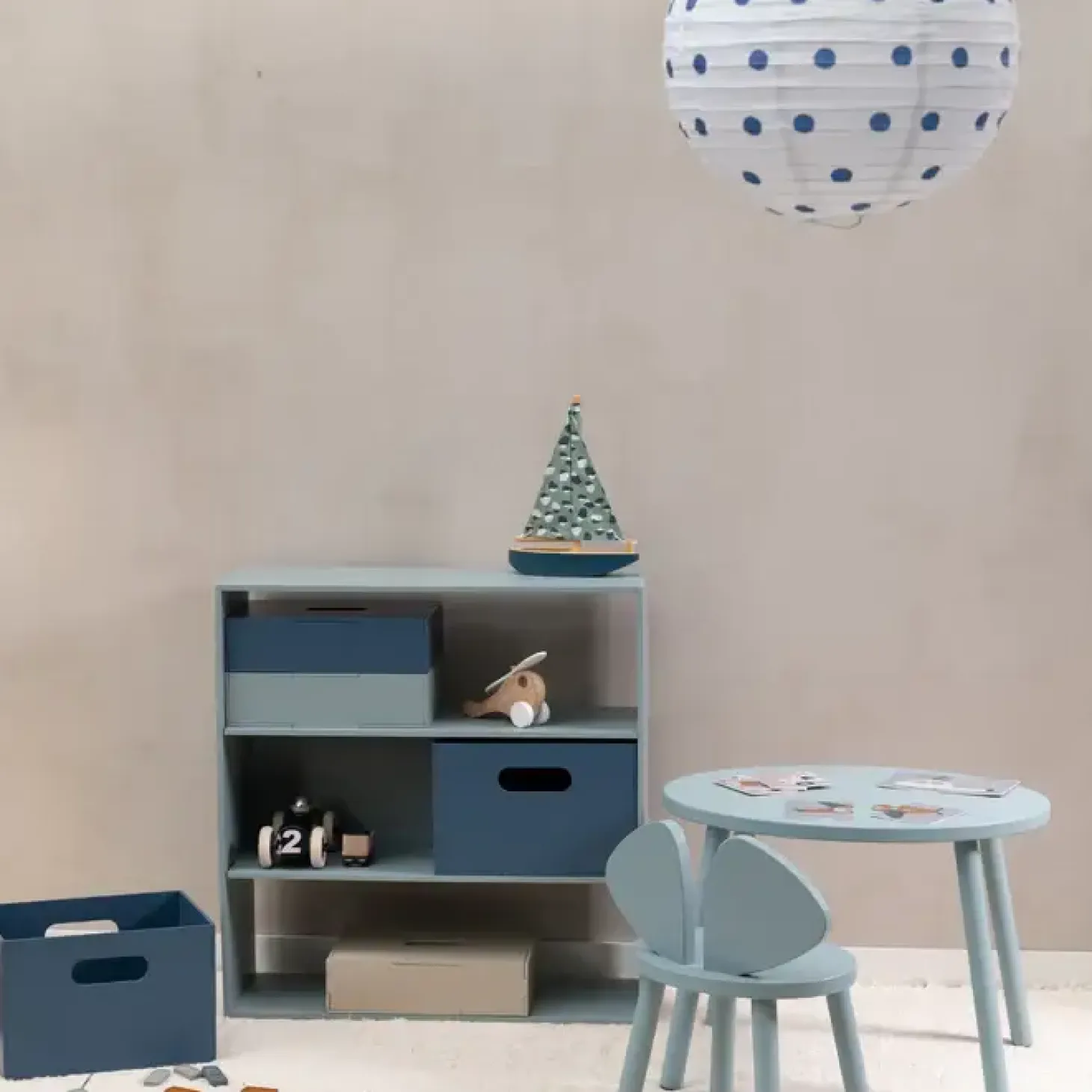 Nofred - Kiddo Box - Opbevaringskasse - Blå