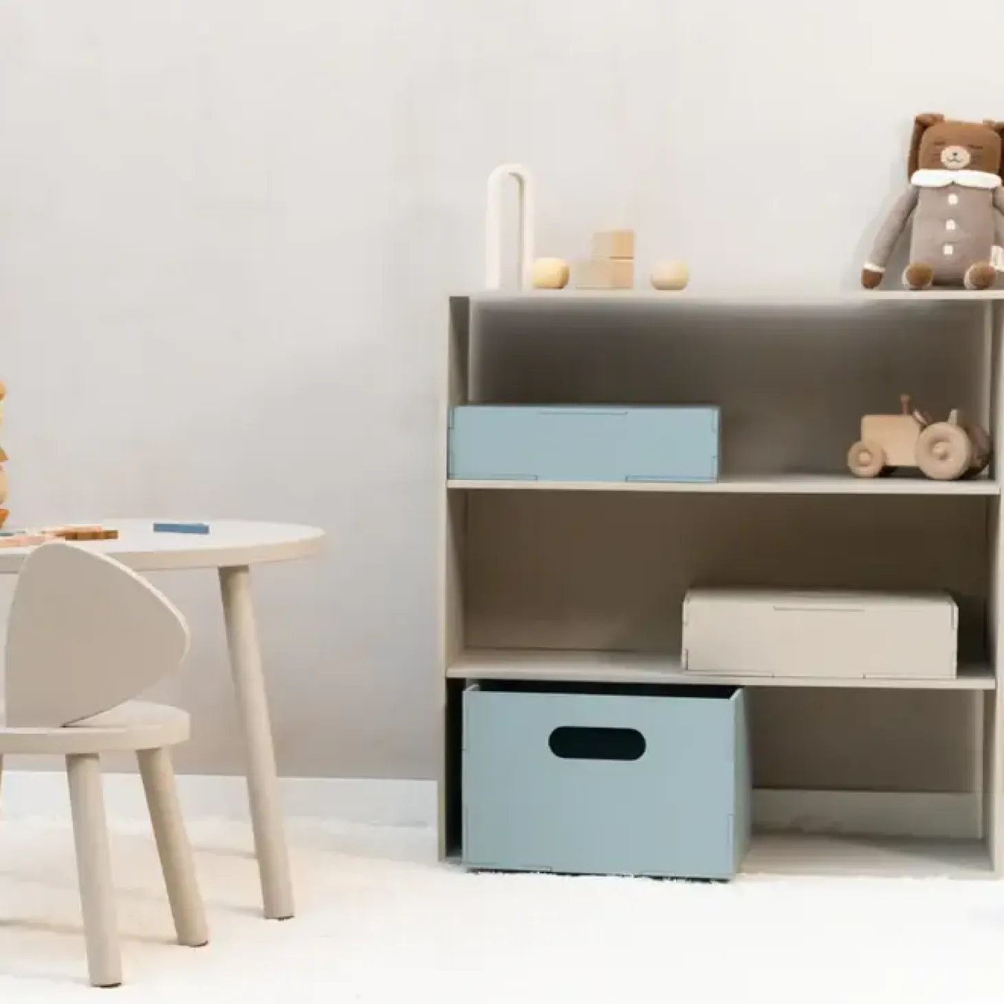 Nofred - Kiddo Shelving - Reol - Beige