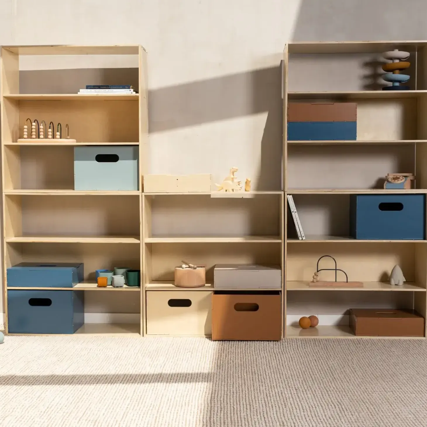 Nofred - Kiddo Shelving - Reol - Birk