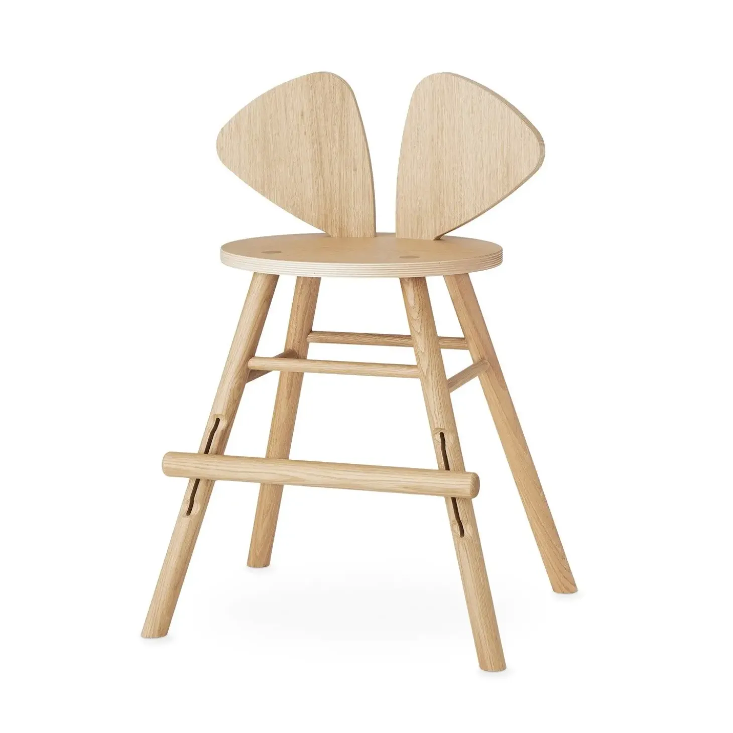 Nofred højstol i Eg - Mouse Chair junior - junior stol