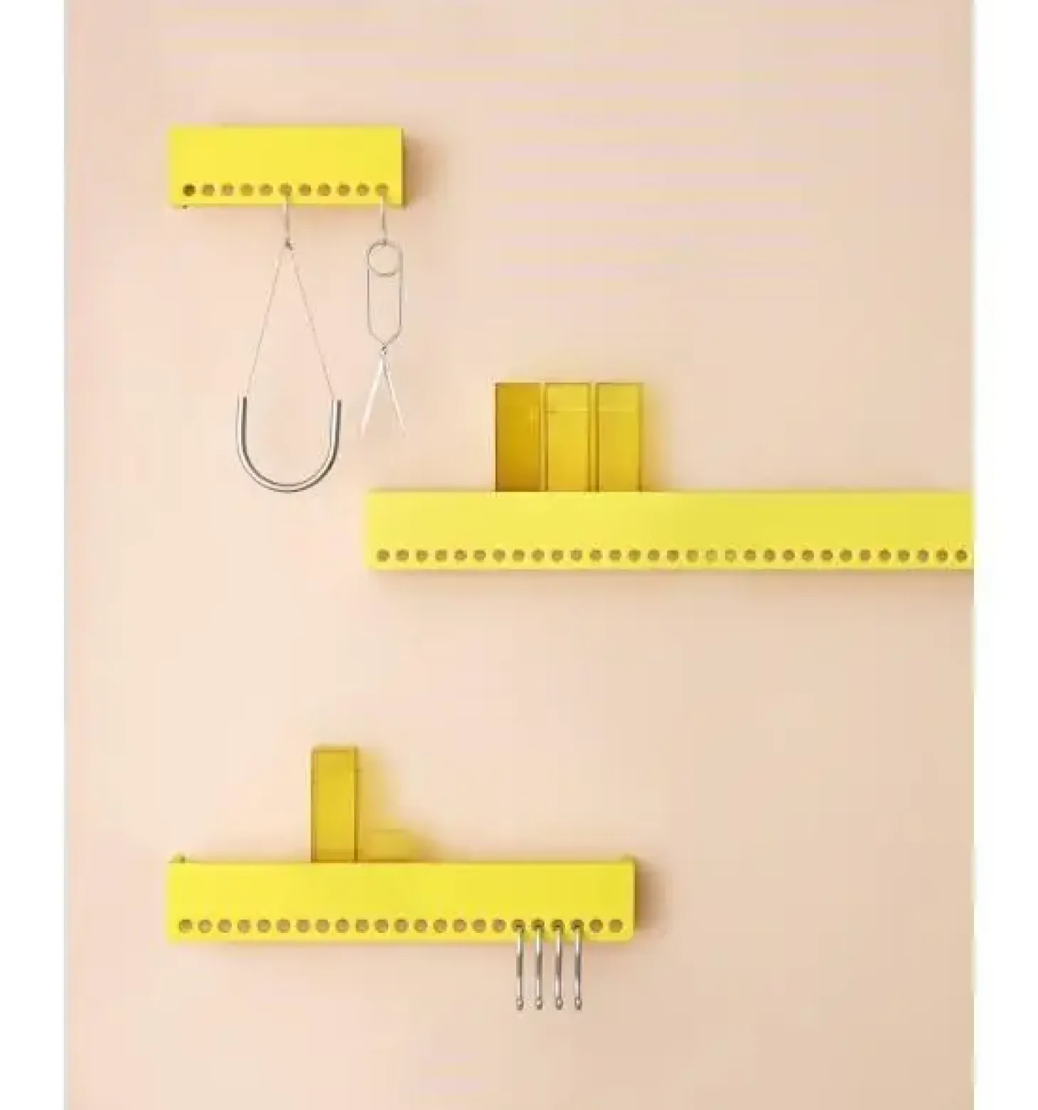 Nomess - "So-Hooked" knagerække - 60 cm - Hvid
