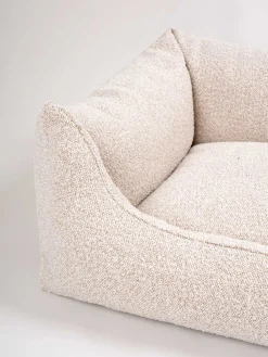 Nordog - Billy Bouclé hundeseng - Beige - Medium - 80x60x26 cm