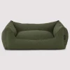 Nordog - Billy Bouclé hundeseng - Moss - Medium - 80x60x26 cm
