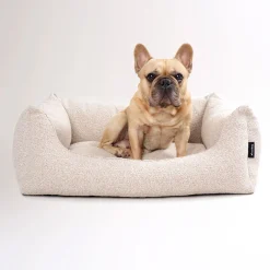 Nordog - Billy Bouclé hundeseng - Beige - Small - 60x44x20 cm