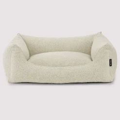 Nordog - Billy Bouclé hundeseng - Beige - Large - 100x78x28 cm