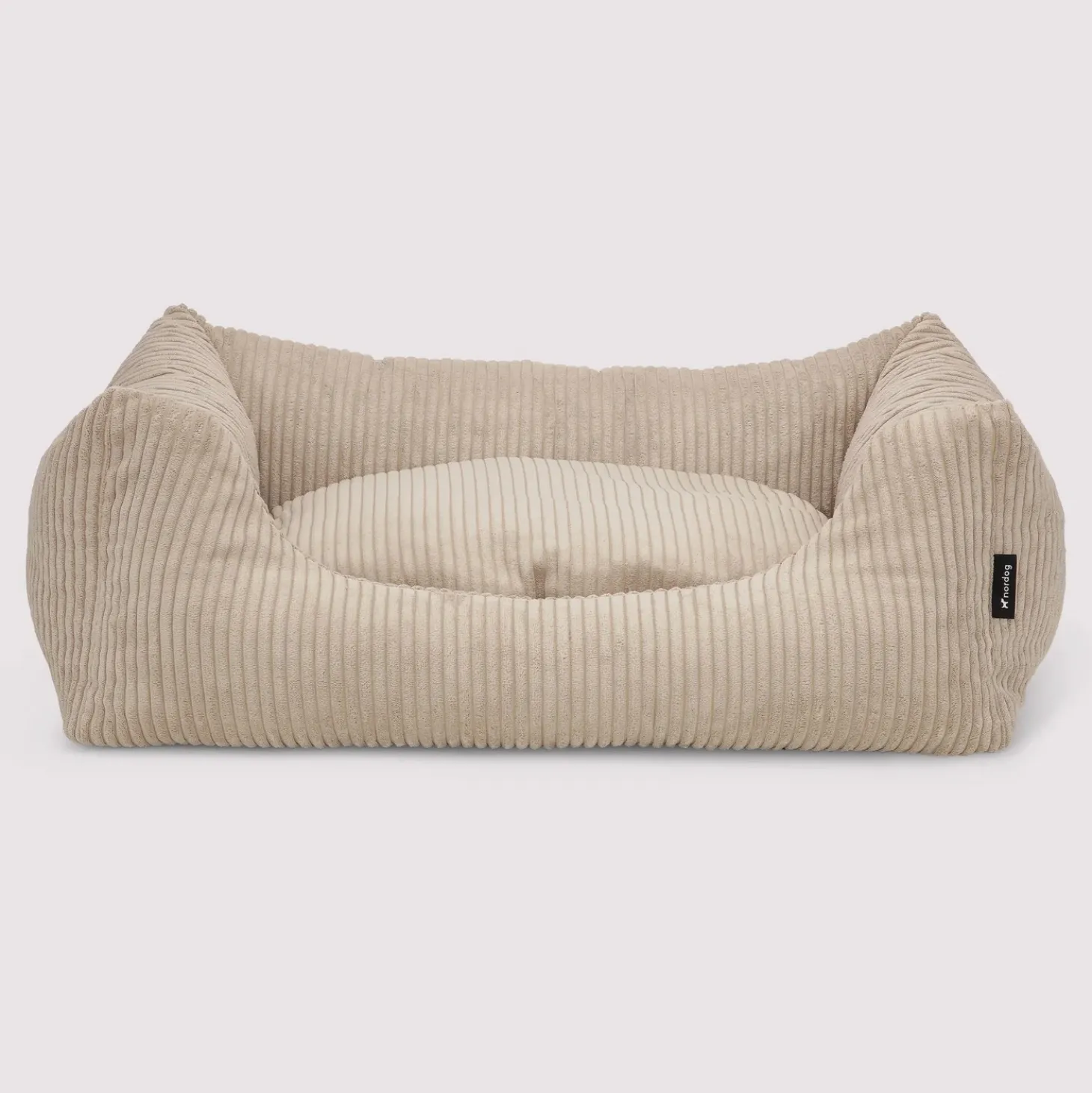 Nordog - Hundeseng - Oscar - Velvet - Cappuccino - Small