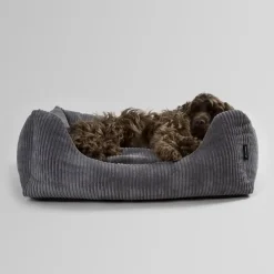 Nordog - Hundeseng - Oscar - Velvet - Anthracite - Medium