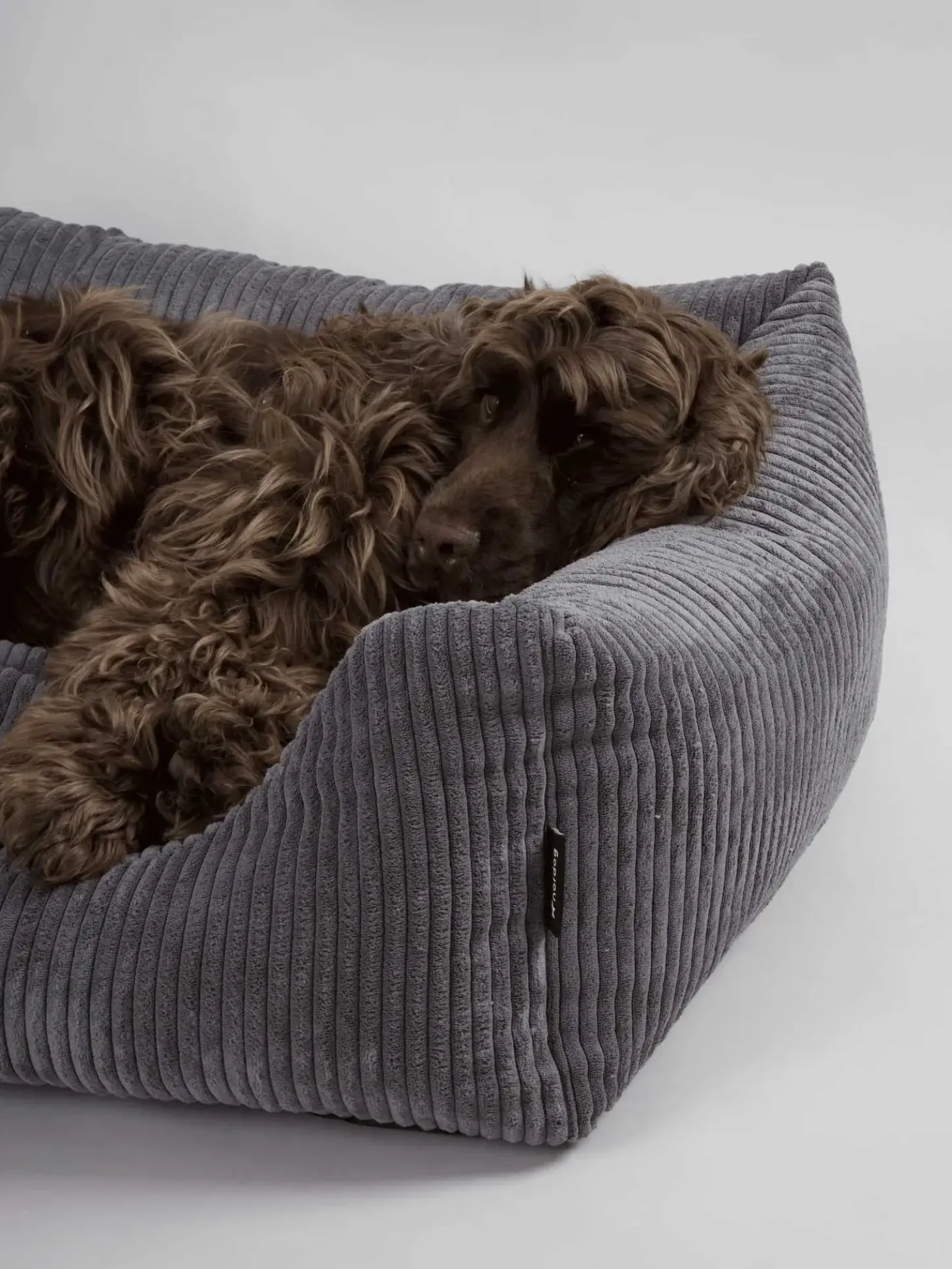 Nordog - Hundeseng - Oscar - Velvet - Anthracite - Medium