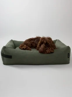 Nordog - Hundeseng HYGGE Grøn - medium - 85 x 65 cm