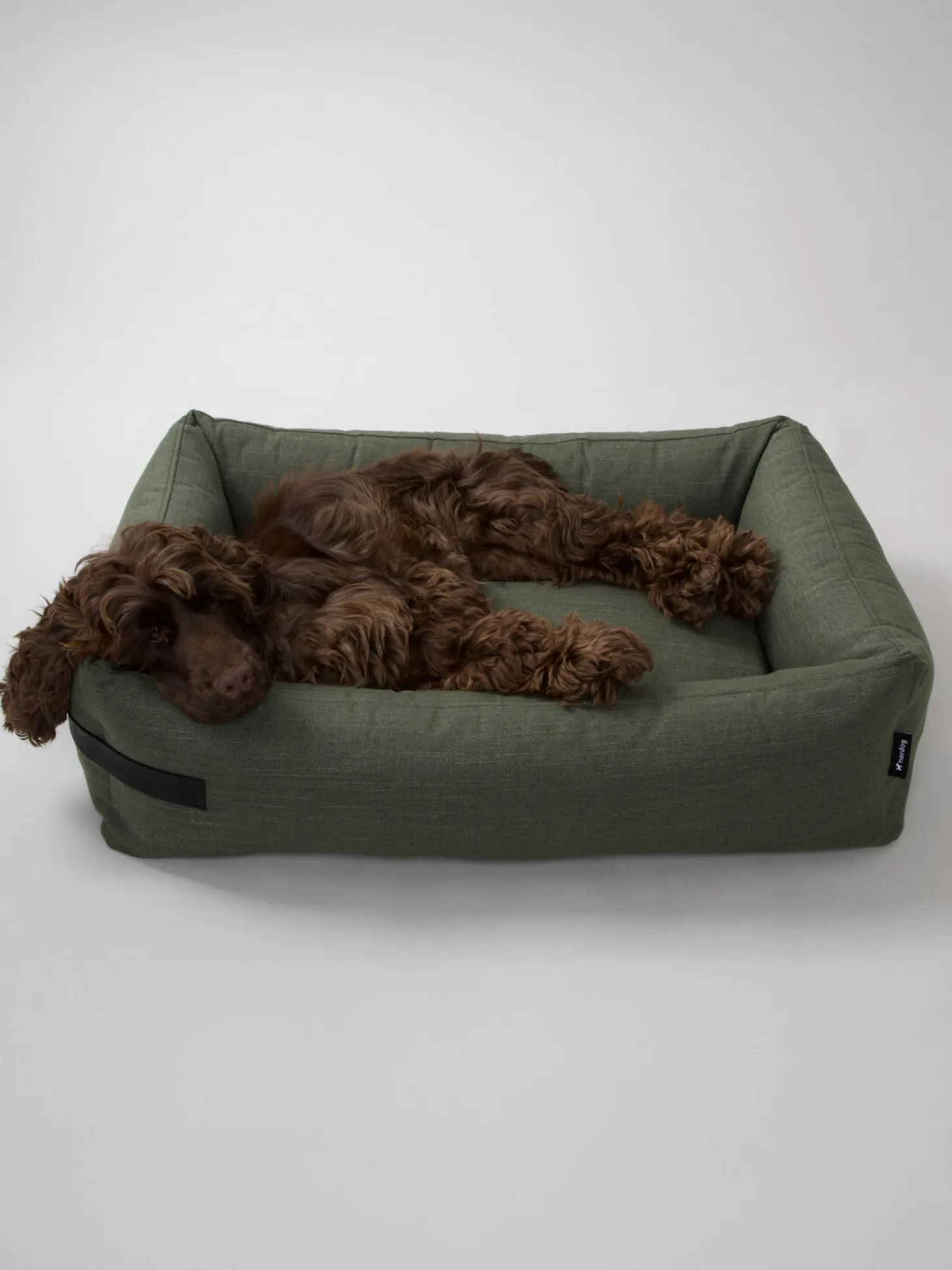 Nordog - Hundeseng HYGGE Grøn - medium - 85 x 65 cm