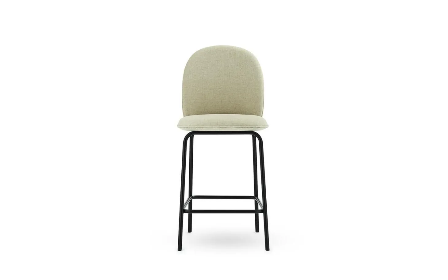 Normann Copenhagen - Ace Bar Chair 65 cm Upholstery Black Steel