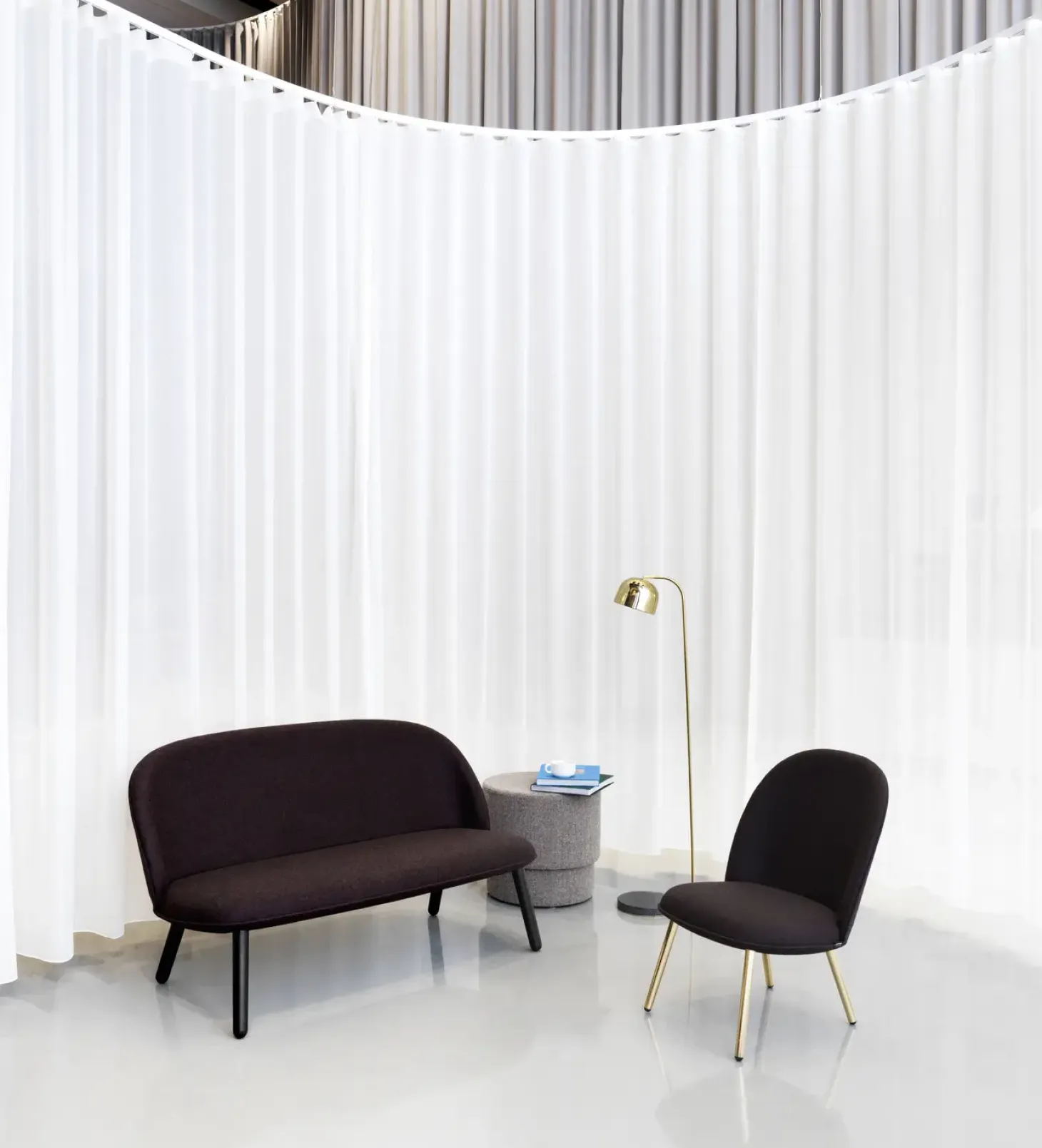 Normann Copenhagen - Ace Sofa Upholstery Black Oak