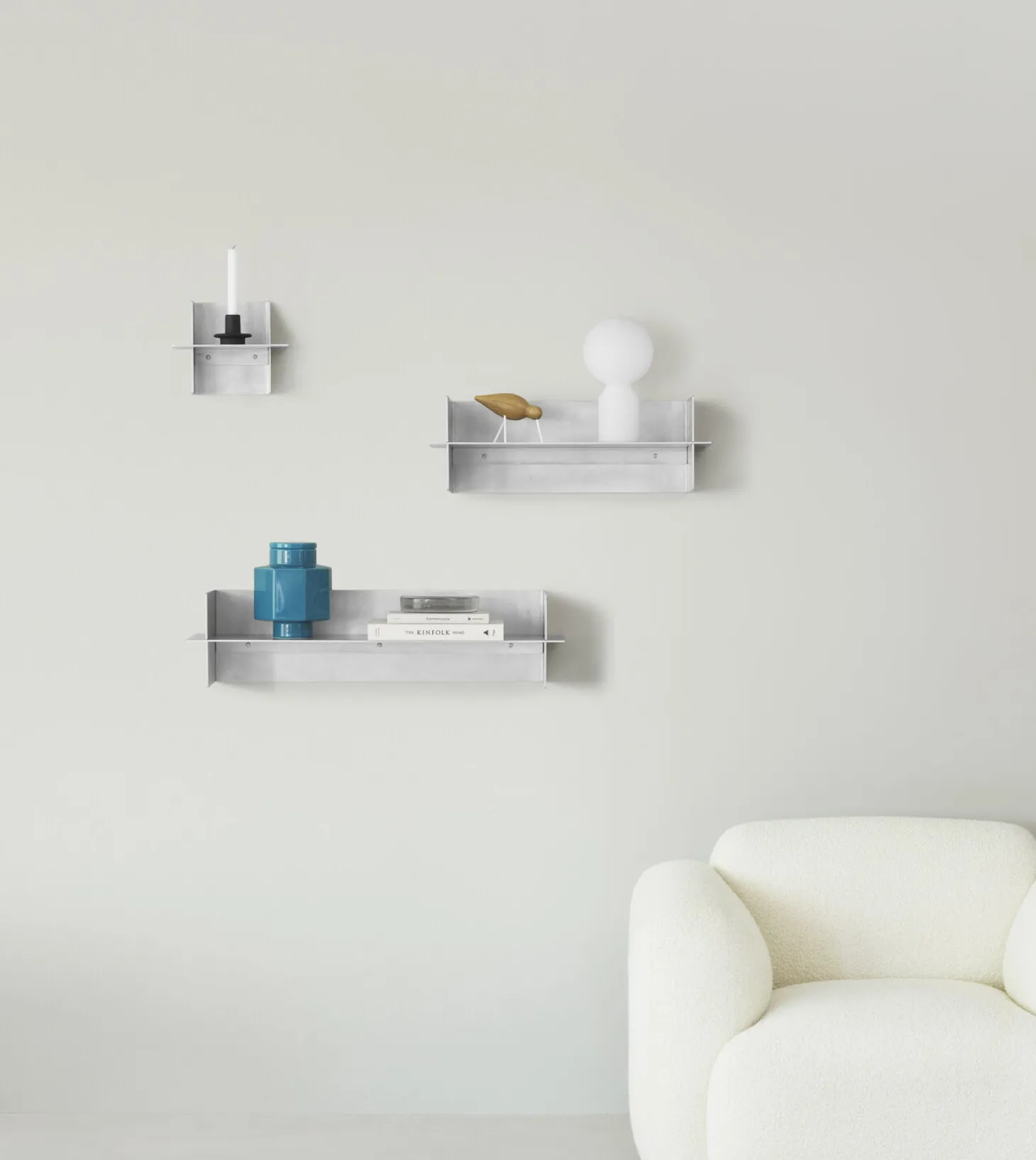 Normann Copenhagen - Alu Shelf 25 cm