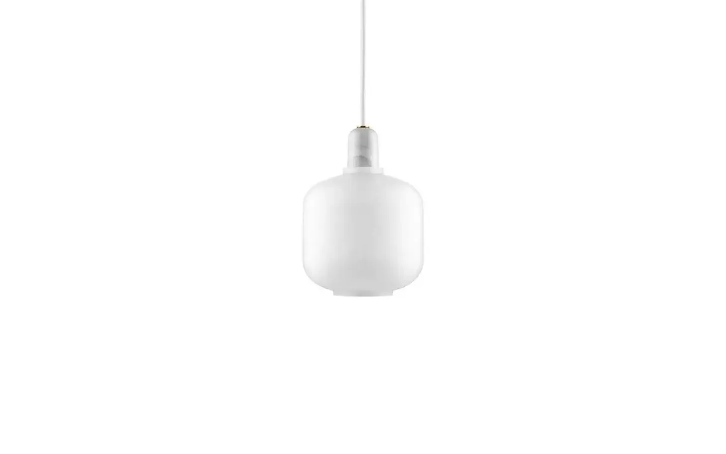 Normann Copenhagen - Amp Lampe - Hvid - Small EU