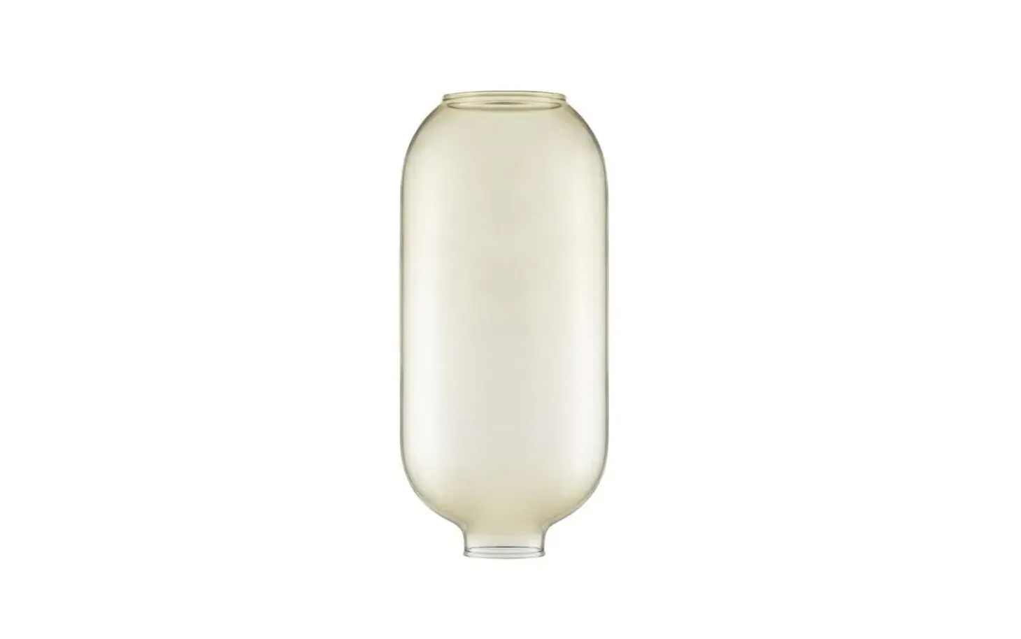 Normann Copenhagen - Amp Lamp Glass Large - Erstatningsglas - Ø: 11,2 x H: 24 cm