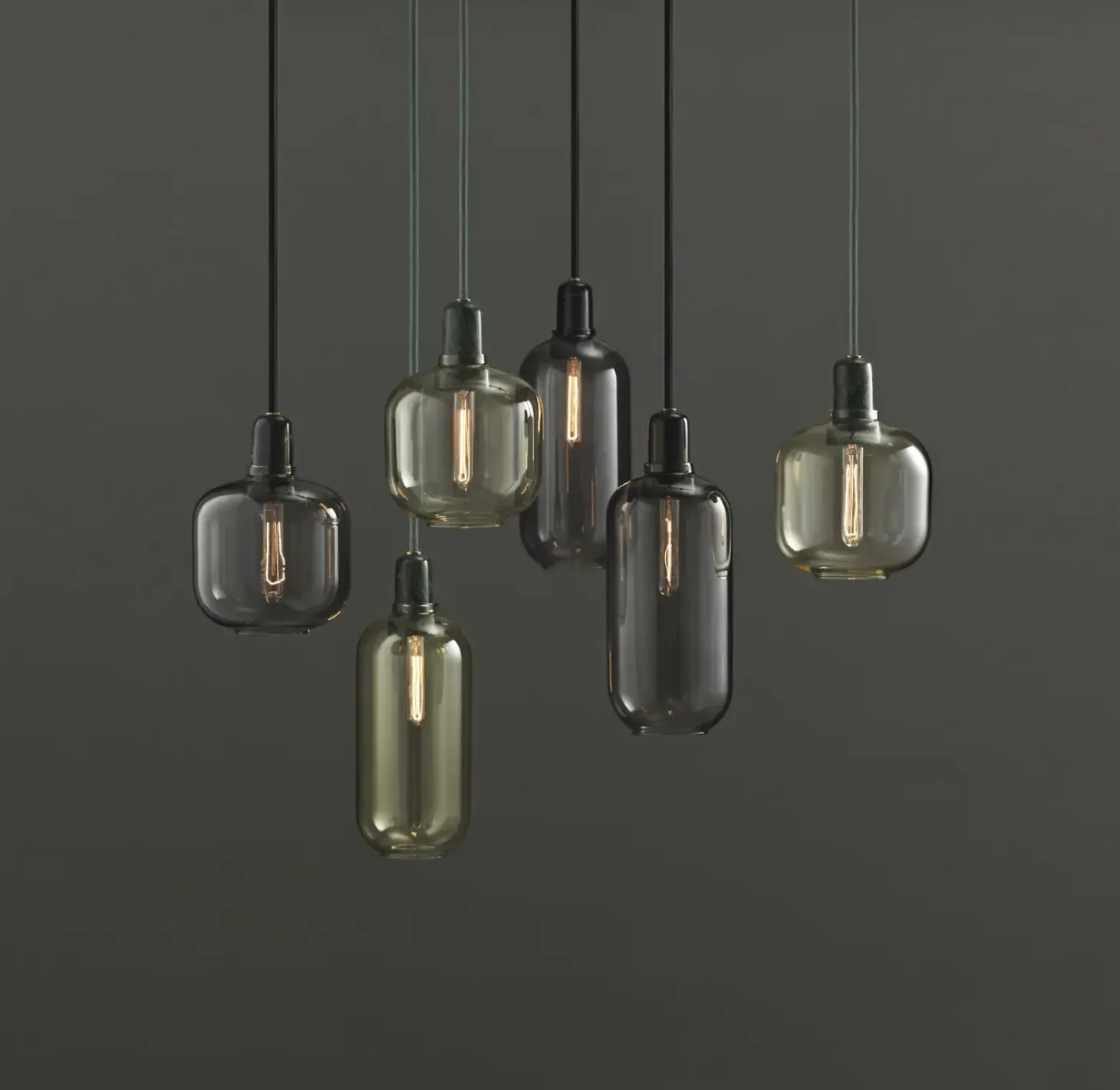 Normann Copenhagen - Amp Lamp Glass Small