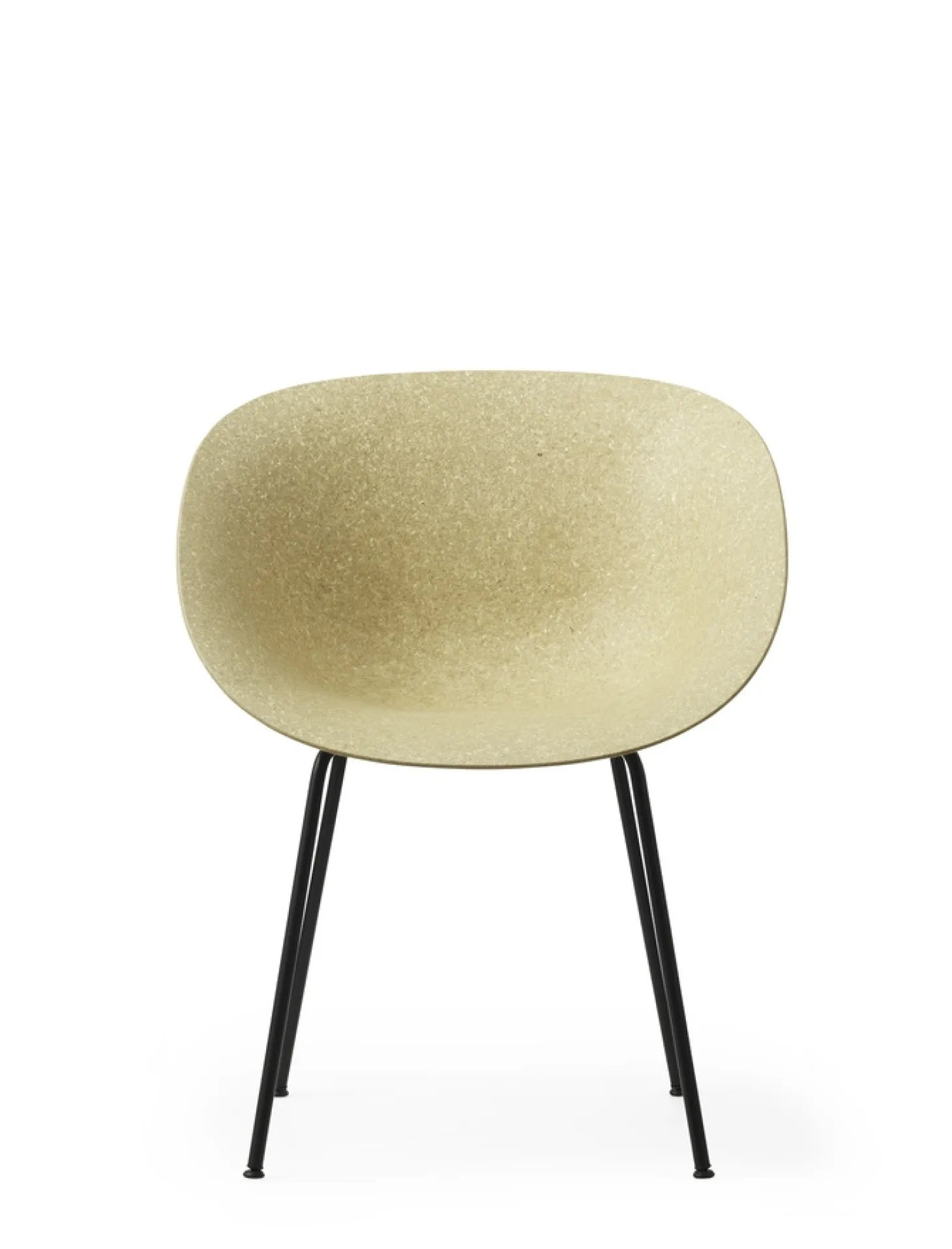 Normann Copenhagen - Armstol - Mat Chair - Hemp - Sort/Stål