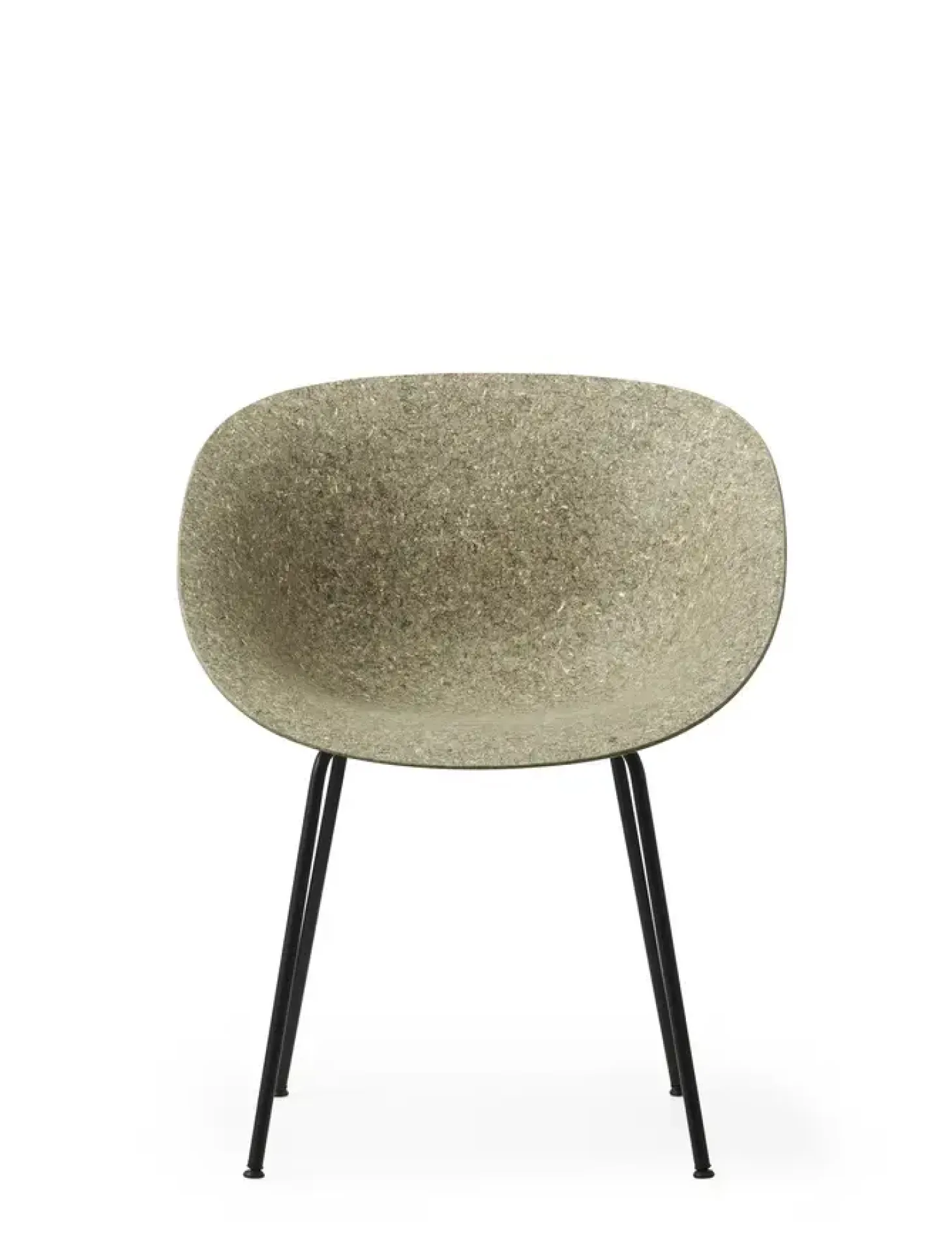 Normann Copenhagen - Armstol - Mat Chair - Seaweed - Sort/Stål