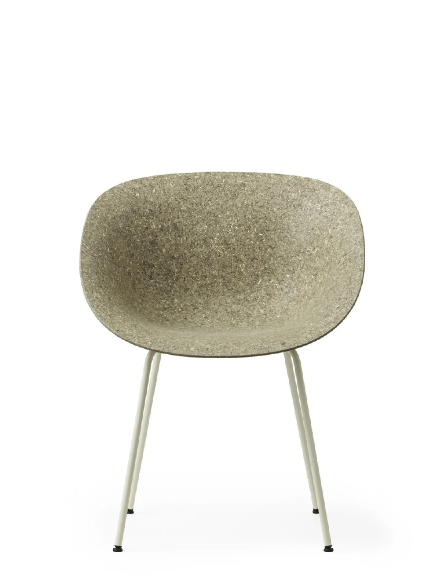 Normann Copenhagen - Armstol - Mat Chair - Seaweed - Creme/Stål