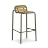 Normann Copenhagen - Bar havestol - Vig Robinie - 75cm - Mørke grøn