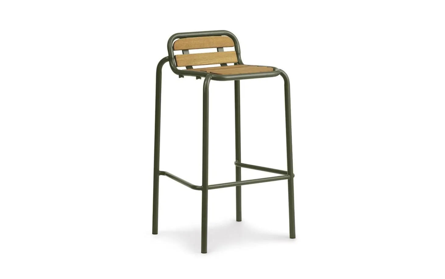 Normann Copenhagen - Bar havestol - Vig Robinie - 75cm - Mørke grøn