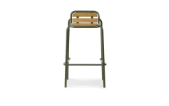 Normann Copenhagen - Bar havestol - Vig Robinie - 75cm - Mørke grøn