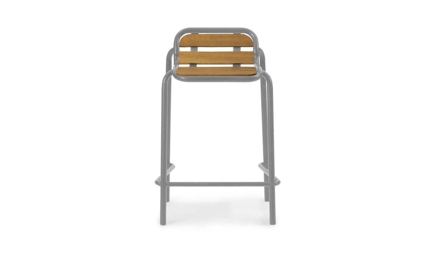 Normann Copenhagen - Bar havestol - Vig Robinie - 65cm - Grå