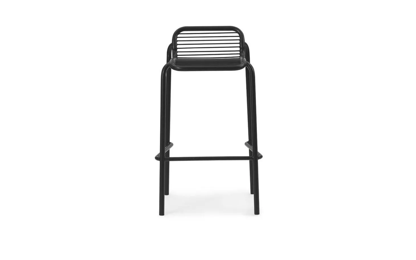Normann Copenhagen - Bar havestol - Vig - 75cm - Sort