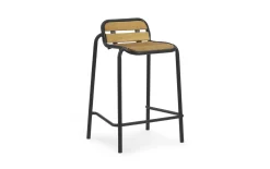 Normann Copenhagen - Bar havestol - Vig Robinie - 65cm - Sort