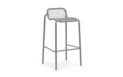 Normann Copenhagen - Bar havestol - Vig - 75cm - Grå