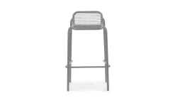 Normann Copenhagen - Bar havestol - Vig - 75cm - Grå