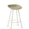 Normann Copenhagen - Barstol - Mat Chair - Seaweed - Creme/Stål