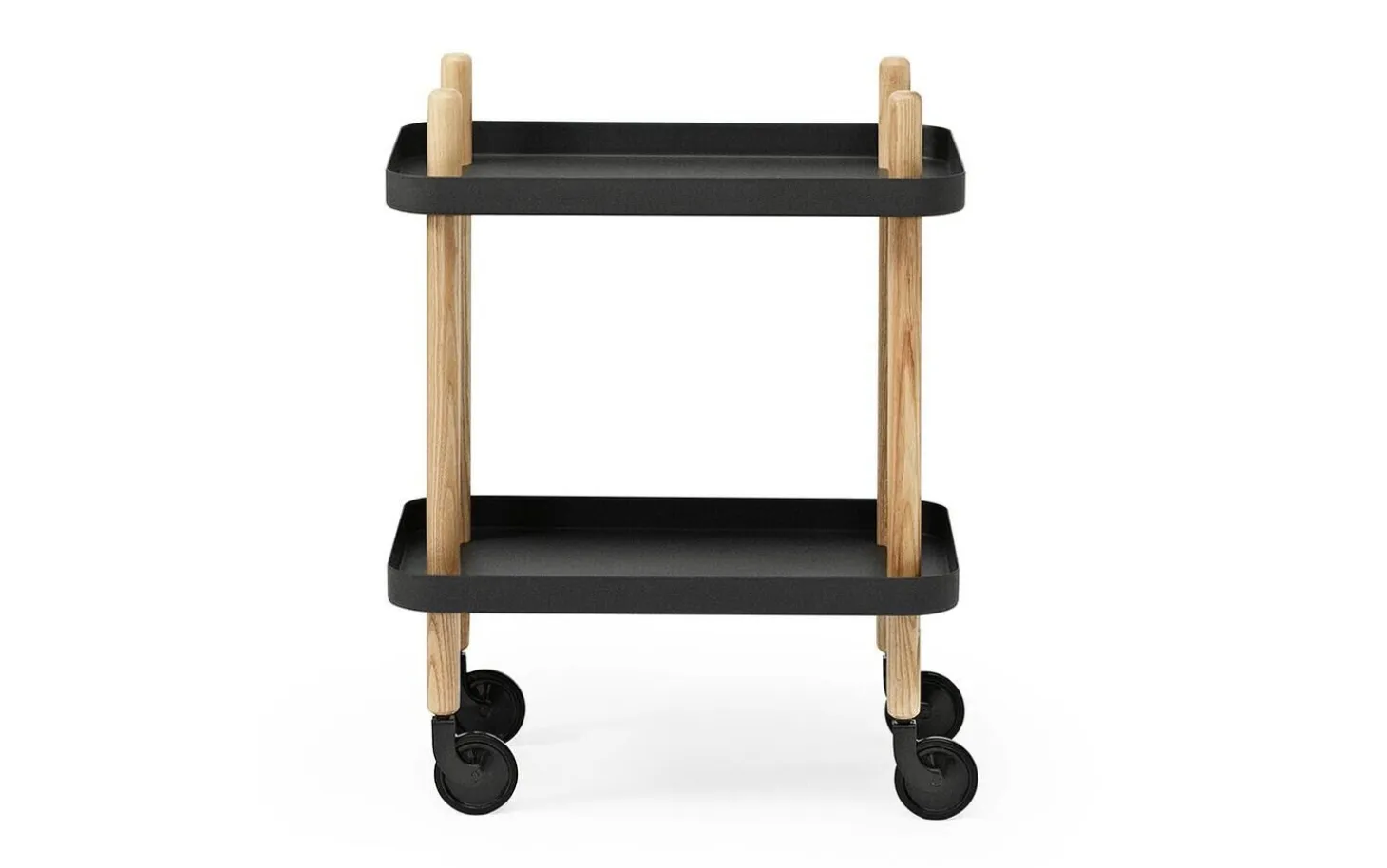 Normann Copenhagen - Block Table - Sort med ben i Eg