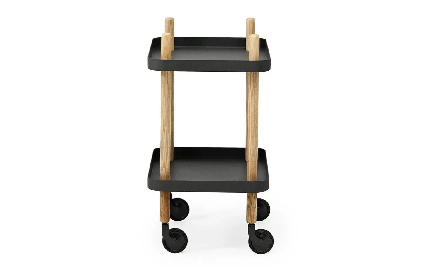 Normann Copenhagen - Block Table - Sort med ben i Eg