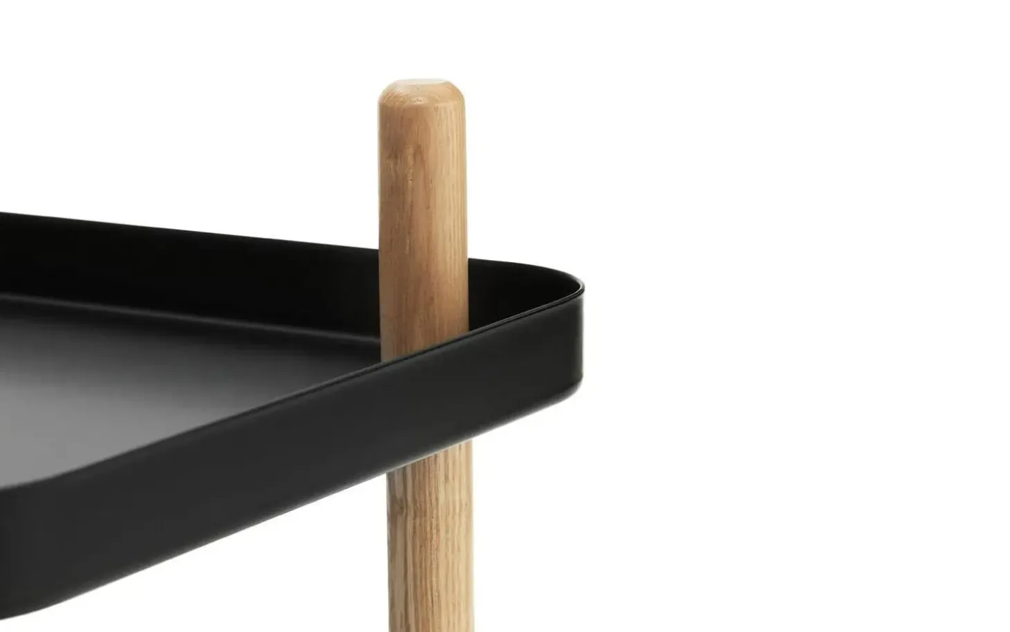 Normann Copenhagen - Block Table - Sort med ben i Eg