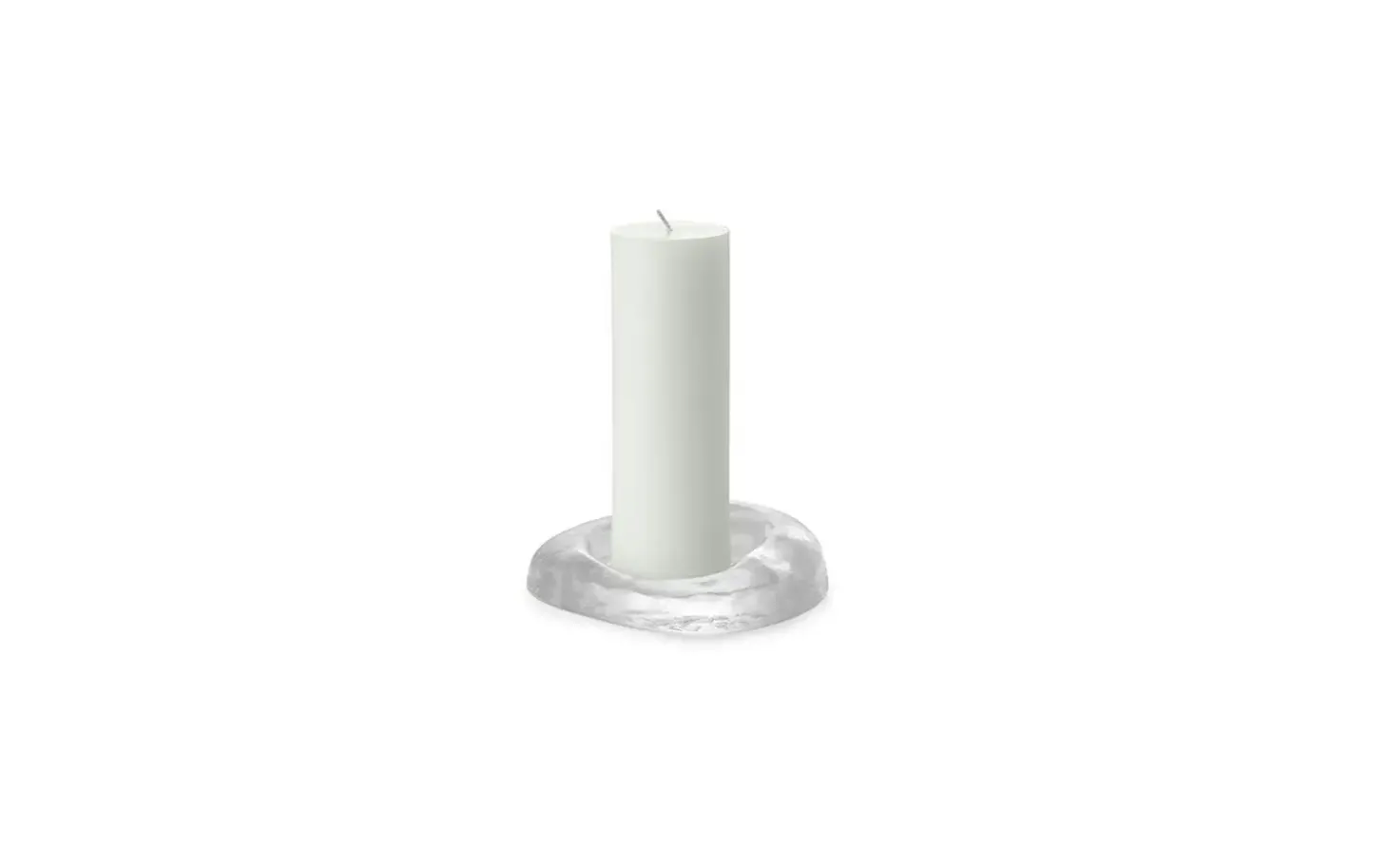 Normann Copenhagen - Bloklys - Lys Grøn - H20 x Ø7 cm