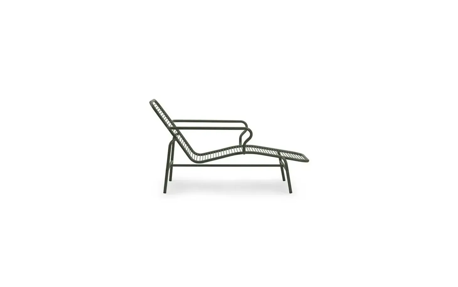 Normann Copenhagen - Chaiselong- Vig - Mørke grøn