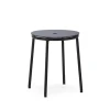Normann Copenhagen - Circa Stool 45 cm Black Steel - Sort skammel
