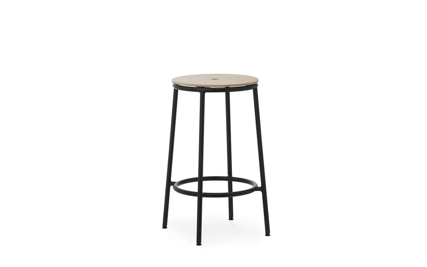 Normann Copenhagen - Circa Barstool 65 cm Black Steel