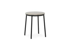 Normann Copenhagen - Circa Stool 45 cm Uph. Black Steel
