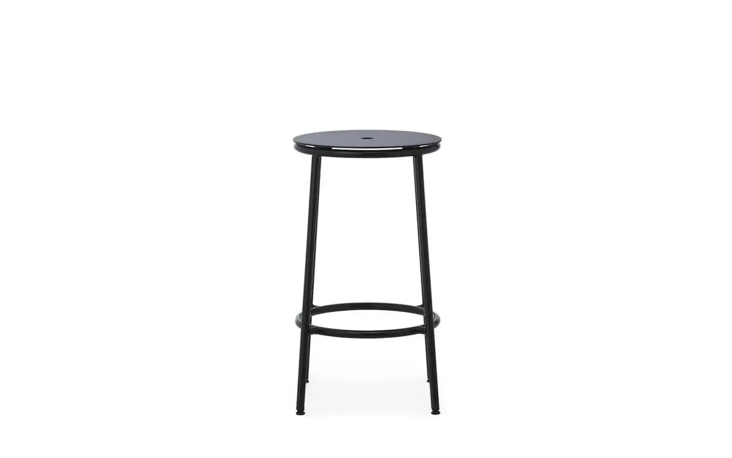 Normann Copenhagen - Circa Barstool 65 cm Black Steel