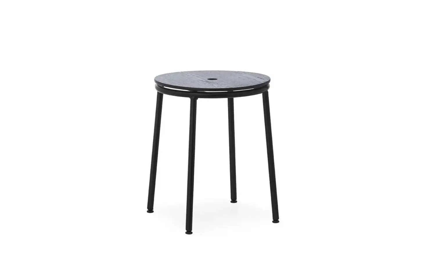 Normann Copenhagen - Circa Stool 45 cm Black Steel