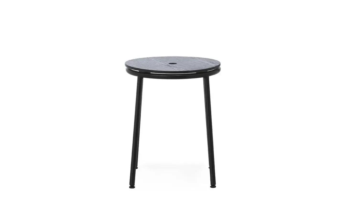 Normann Copenhagen - Circa Stool 45 cm Black Steel