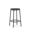 Normann Copenhagen - Circa Barstool 65 cm Uph. Black Steel