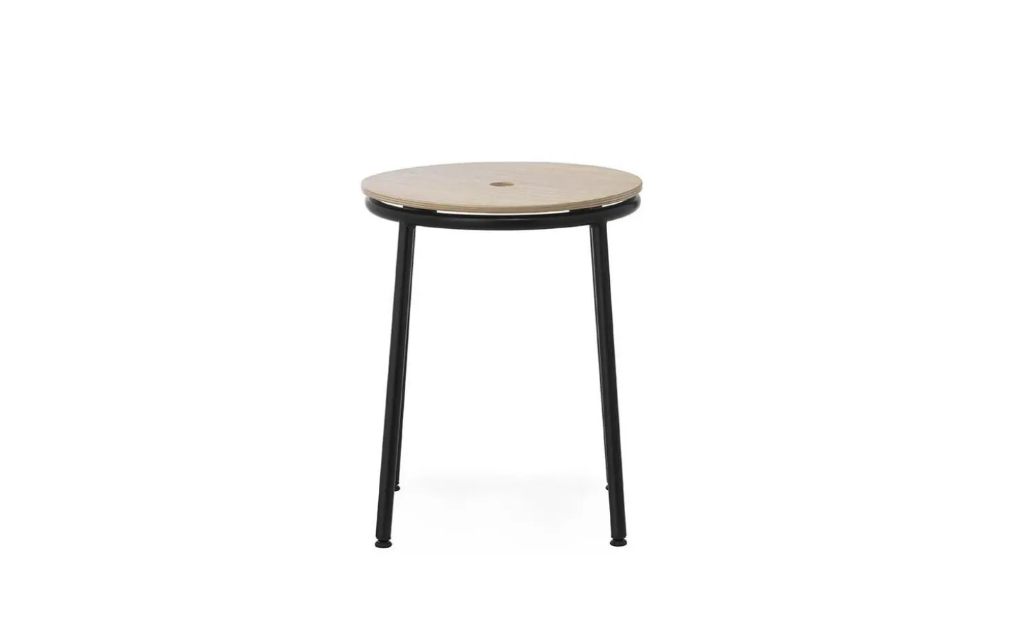 Normann Copenhagen - Circa Stool 45 cm Black Steel