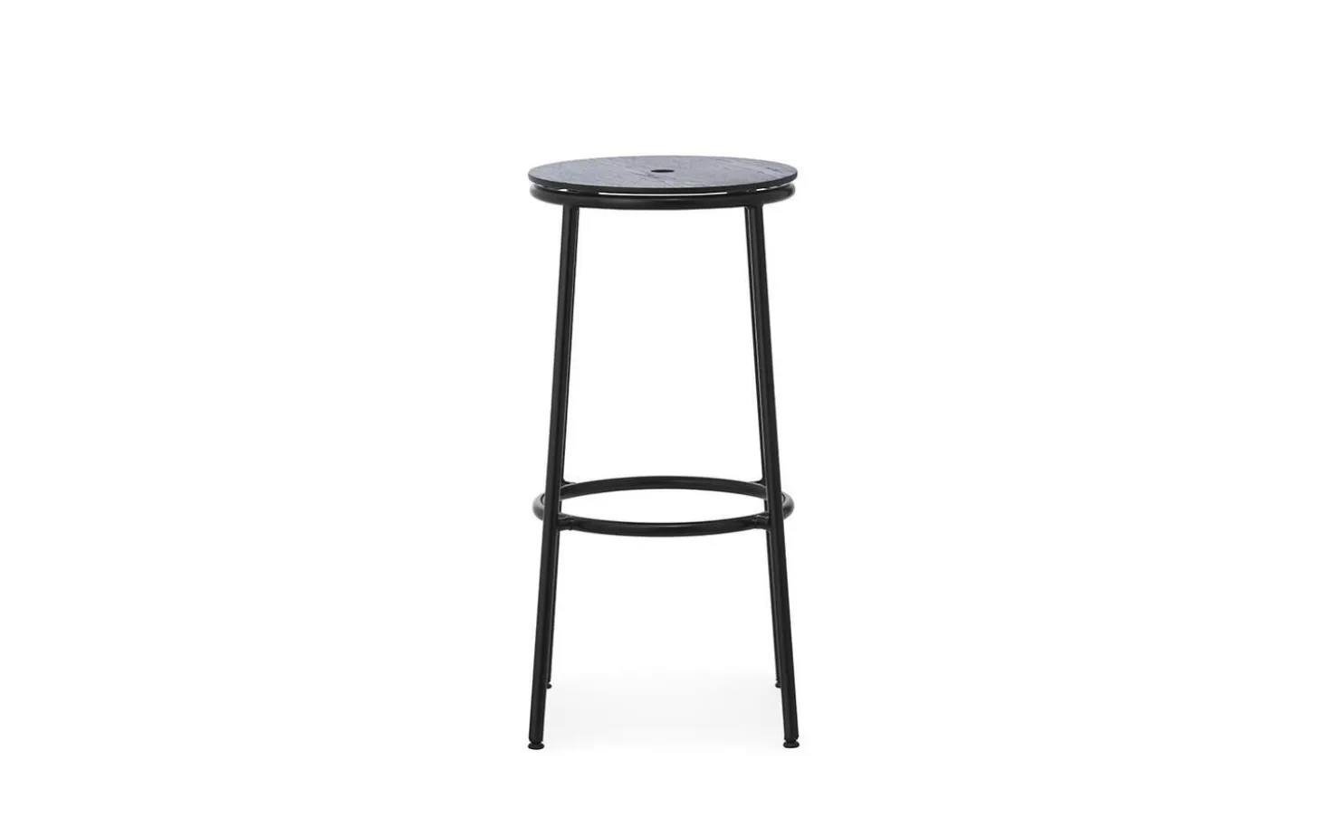Normann Copenhagen - Circa Barstool 75 cm Black Steel