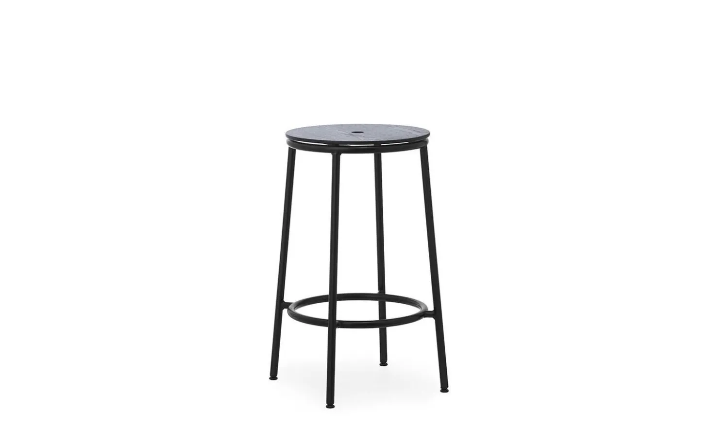 Normann Copenhagen - Circa Barstool 65 cm Black Steel