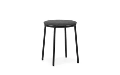Normann Copenhagen - Circa Stool 45 cm Uph. Black Steel
